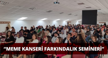 CÜSHEK Seminer Günlerinde Meme Kanserine Dikkat Çekildi