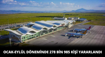 Sivas Nuri Demirağ Havalimanı 2022 Ocak-Eylül Dönemi Yolcu Sayısı Açıklandı