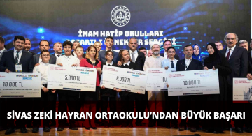 Sivas’ta Ortaokul Öğrencilerinden Büyük Başarı