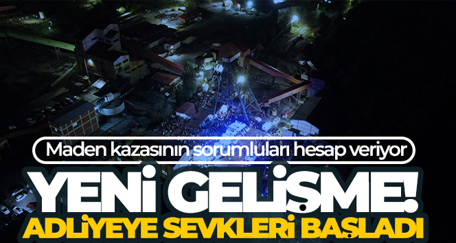 Bartın’daki maden faciasında gözaltındaki şüphelilerden 13’ü adliyede