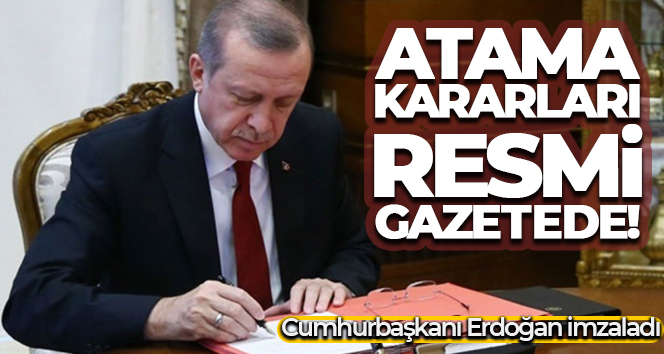 Cumhurbaşkanı Danışmanlığına 2 yeni atama kararı Resmi Gazete’de