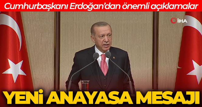 Cumhurbaşkanı Erdoğan: ‘Anayasa değişikliğiyle aileyi korumayı hedefliyoruz’