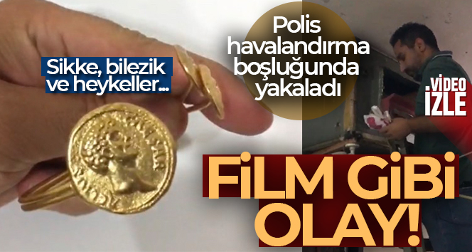 Define avcıları sikkeleri paylaşamayınca yakalandı