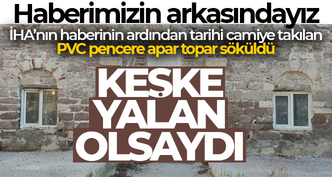 Haberimizin arkasındayız! Keşke yalan olsaydı…