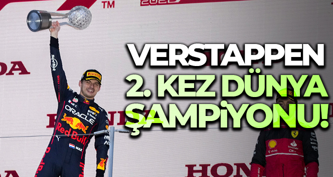 Max Verstappen 2. kez Dünya Şampiyonu!
