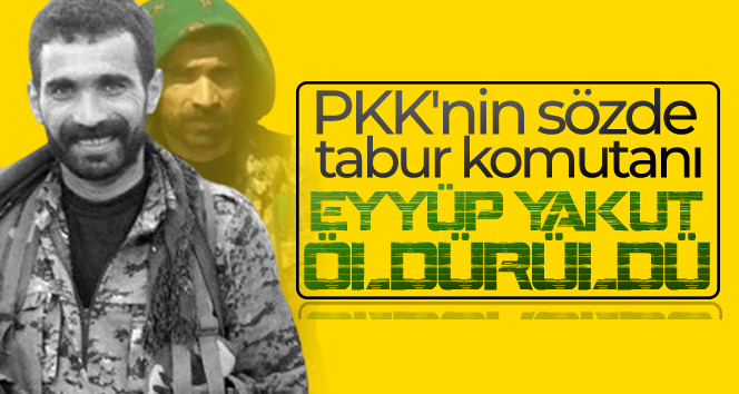 PKK’nin sözde tabur komutanı Eyyüp Yakut öldürüldü