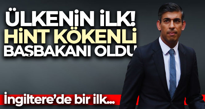 Rishi Sunak, İngiltere’nin ilk Hint kökenli başbakanı oldu