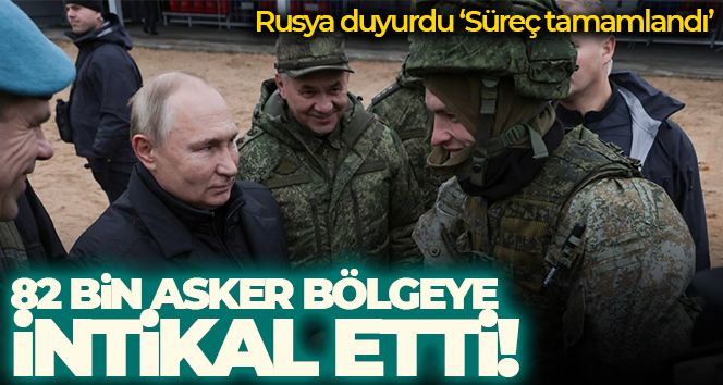 Rusya Savunma Bakanlığı: ‘Seferberlik süreci tamamlandı’