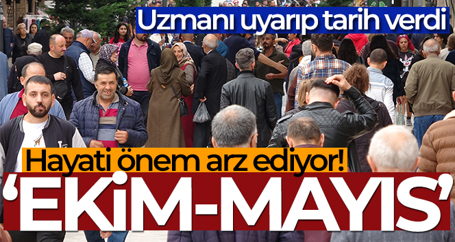 Uzmanından uyarı: ‘Ekim-mayıs ayları Türkiye için grip salgını dönemi’