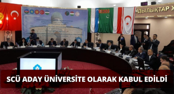 SCÜ Türk Devletleri Teşkilatı – Türk Üniversiteler Birliğine Aday Olarak Kabul Edildi