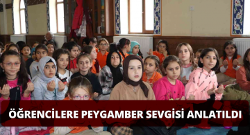 Sivas’ta 4. Sınıf Öğrencileri Peygamber Sevgisini Dile Getirdiler