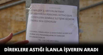 İlanla İşveren Arıyor