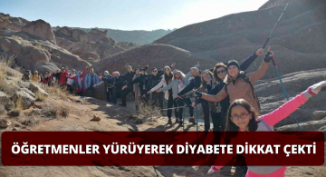 Öğretmenler Diyabet İçin Yürüdüler