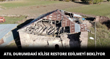 Kayadibi Köyündeki Tarihi Kilise Turizme Kazandırılmayı Bekliyor!