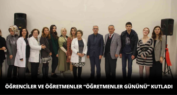 Öğretmenler Gününü hep Birlikte Kutladılar