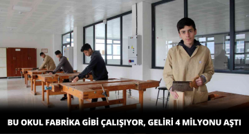 Bu Okulun Cirosu 4 Milyon Liraya Ulaştı