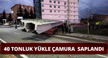 40 Tonluk 2 Saatte Çamurdan Çıkarıldı
