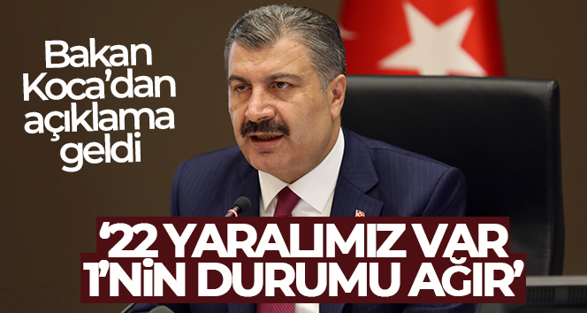 Bakan Koca’dan Düzce depremi ile ilgili açıklama! ’22 yaralımız var, 1’nin durumu ağır’