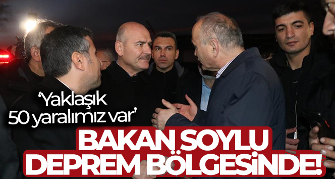 Bakan Soylu: ‘Yaklaşık 50 yaralımız var’