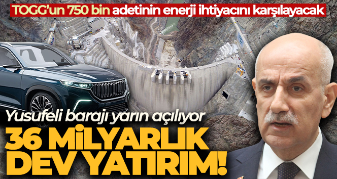 Bakan Vahit Kirişci: ‘Yusufeli Barajı’nda su tutma işlemi toplam 309 gün sürecek’