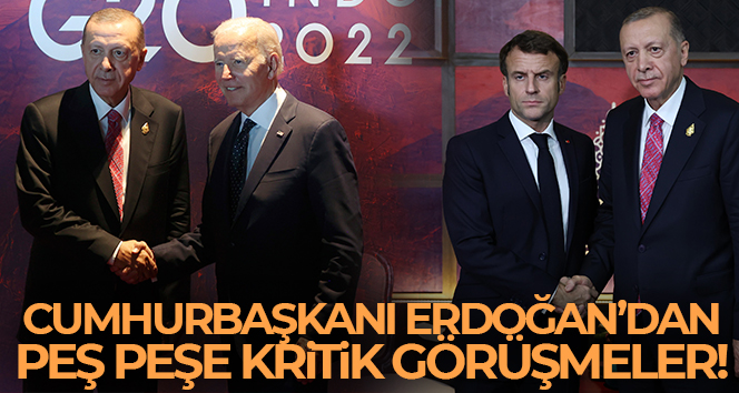 Cumhurbaşkanı Erdoğan, Biden ile görüştü
