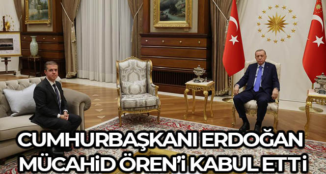 Cumhurbaşkanı Erdoğan, İhlas Holding Yönetim Kurulu Başkanı Ahmet Mücahid Ören’i kabul etti