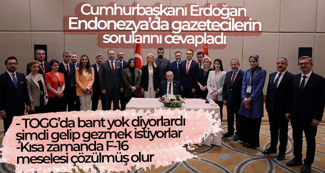 Cumhurbaşkanı Erdoğan: ‘Sıkıntılı olduğumuz ülkelerle ilişkileri (Esad dahil) yeniden ele alabiliriz’