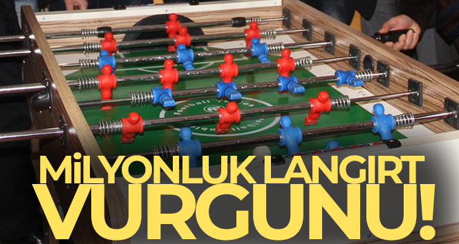 İstanbul’da 4 milyon liralık langırt vurgunu