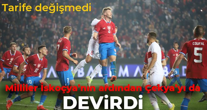 Milliler İskoçya’nın ardından Çekya’yı da devirdi