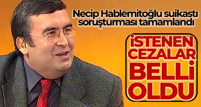Necip Hablemitoğlu suikastı soruşturması tamamlanırken, istenen cezalar belli oldu