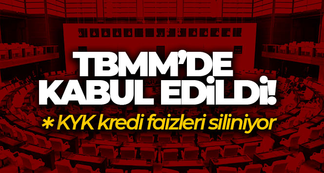 Öğrenim kredilerine ilişkin düzenlemeler içeren teklif TBMM’de kabul edildi