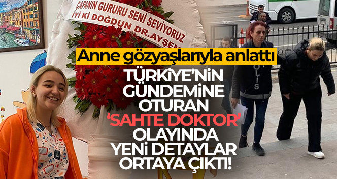 ‘Sahte doktor’ inandırıcı olmak için kendi adına çelenk bile yaptırmış