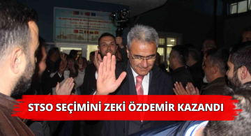 STSO Başkanı; Zeki Özdemir Oldu!