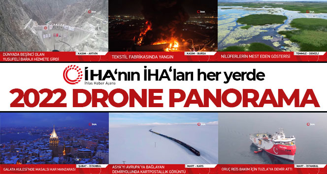2022 yılının drone panorama görüntüleri