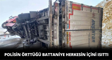 Polisin Örttüğü Battaniye Herkesin İçini Isıttı