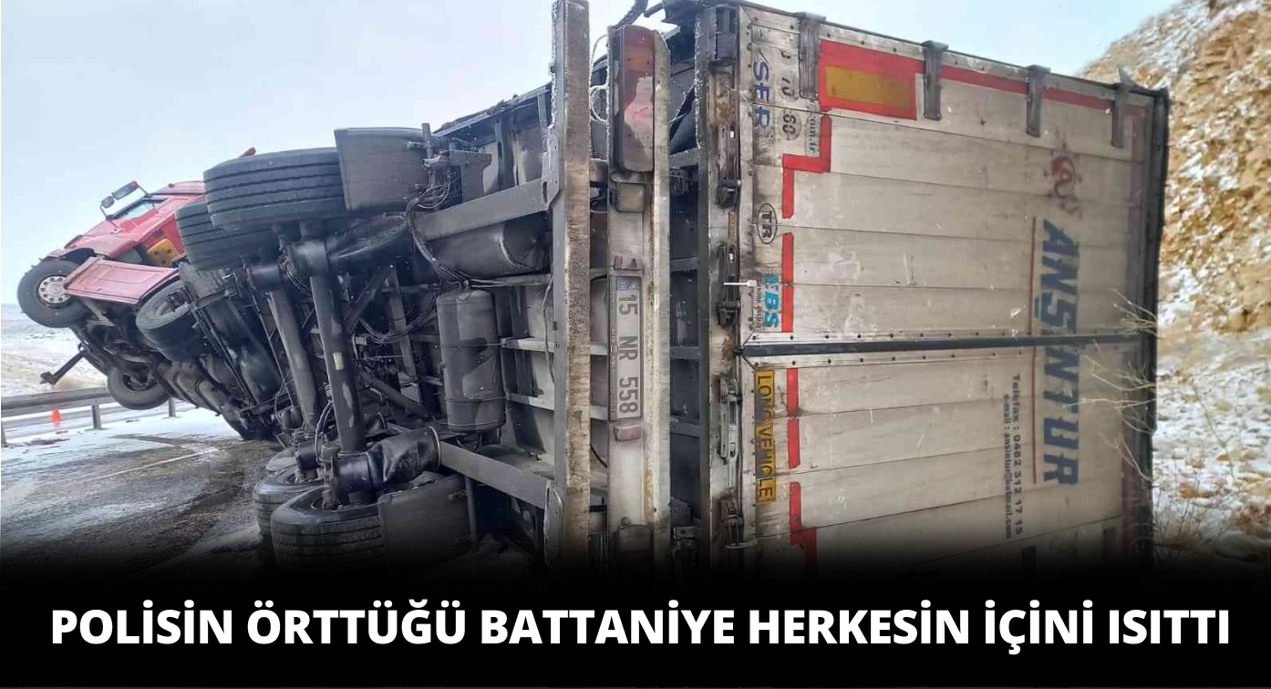 Polisin Örttüğü Battaniye Herkesin İçini Isıttı