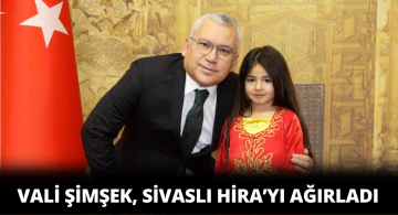 Vali Sivaslı Hira’yı Makamında Ağırladı