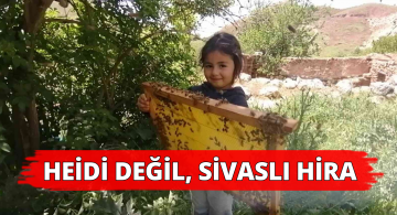 Sivaslı Hira Heidi’yi Aratmıyor
