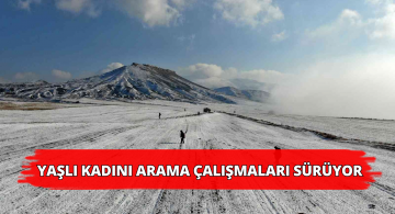 Alzheimer Hastası Yaşlı Kadın Aranmaya Devam Ediyor