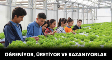 Bu Lise Öğrenirken Üretiyor ve Kazanıyor