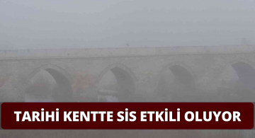 Sivas’ın Tarihi Mekanları Sisler Altında