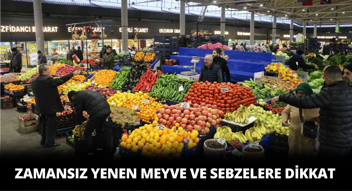 Mevsiminde Tüketilmeyen Meyve ve Sebze Hormon Bozukluğuna Sebep Oluyor