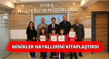 Miniklerden Masallar Kitap Oldu