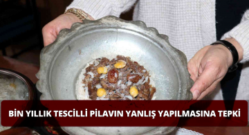 Bin Yıllık Tescilli Pilavı Divriği Pilavı Böyle Yapılır