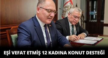 Eşi Vefat Etmiş 12 Kadına Konut Desteği Verilecek