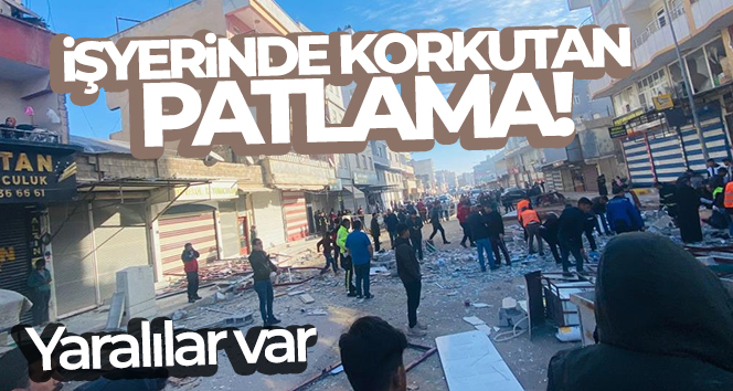 Akçakale’de patlama: 4 yaralı