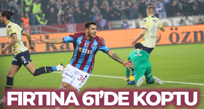 Dev maçın kazananı Trabzonspor
