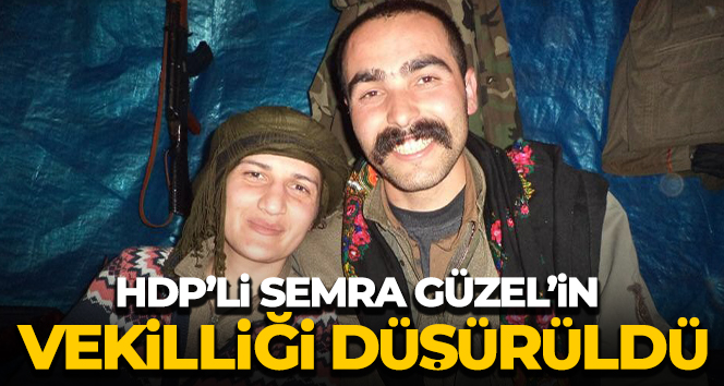 HDP’li Semra Güzel’in vekilliği düşürüldü