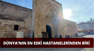 Burası 8 Asırlık Dünyanın En Eski Hastanelerinden Biri