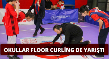 Sivas’ta Okullararası Floor Curling Müsabakaları Yapıldı